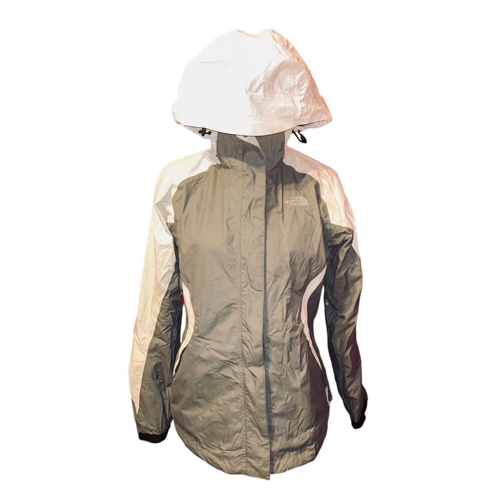 The‎ North Face White Gray Hyvent 3 In 1 Venture 2 Jacket Women’s M